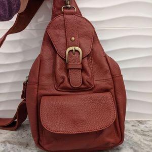 AmeriLeather Faux Leather Mini Backpack